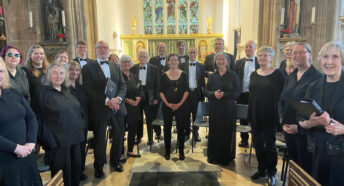 The Sine Nomine choir at St Giles Church - June 2024